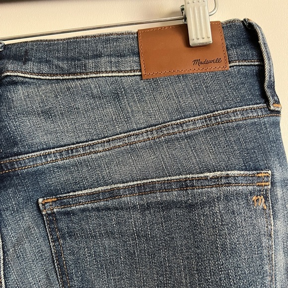 Madewell 9” High Rise  Skinny Jeans in York Wash: Rip and Repair Edition NWT - Picture 13 of 13